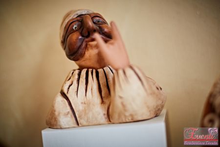 Pulcinella in terracotta