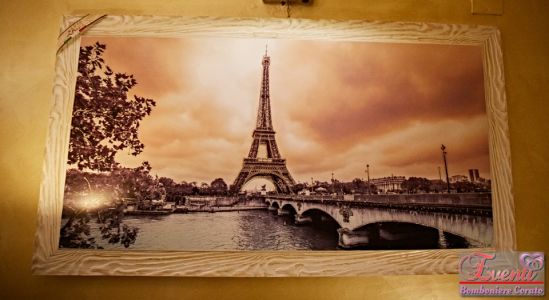 Quadro artigianale soggetto Parigi